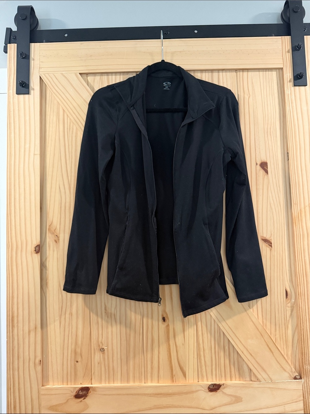 Champion Women's Black Zip-Up Lightweight Jacket